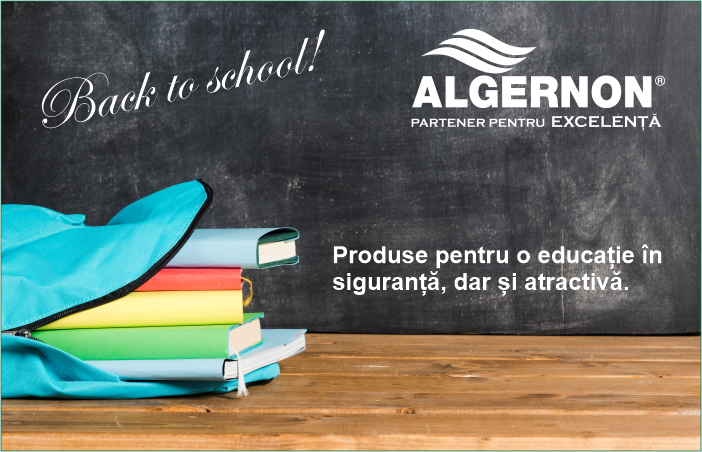 Back to school cu produsele Algernon